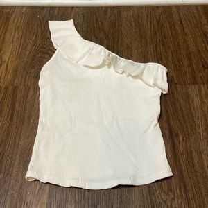 White off the shoulder